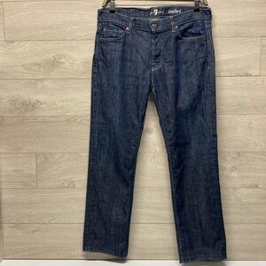 7 For All Mankind Button Fly Standard Fit Jeans
